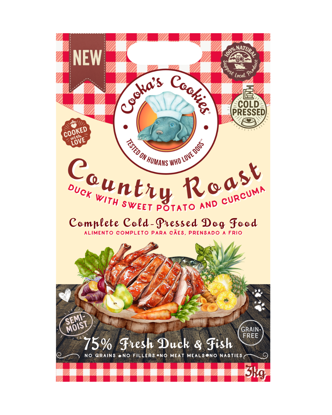 Croquettes Rôti Campagnard canard & poisson