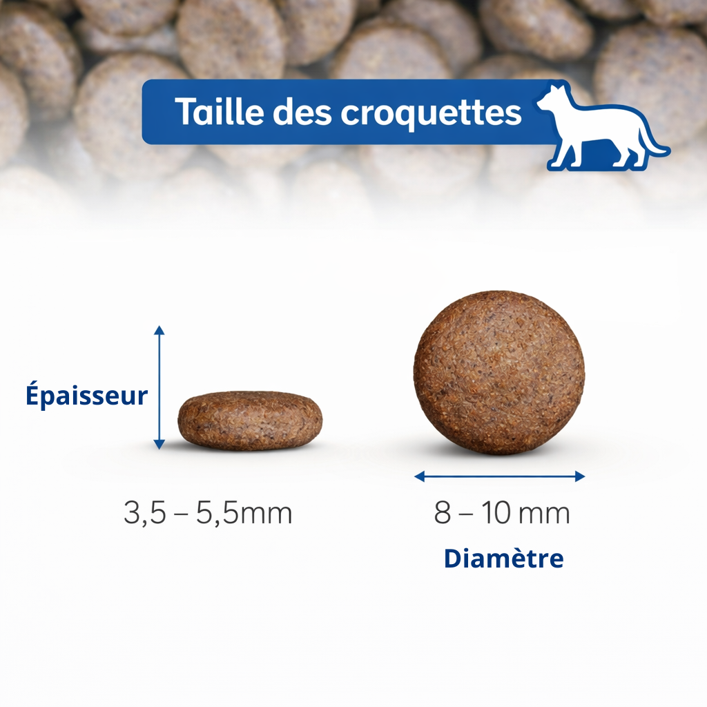 Croquettes poulet et grenade pour chats adultes stérilisés