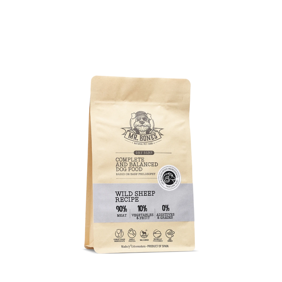 BARF sec au mouflon sauvage