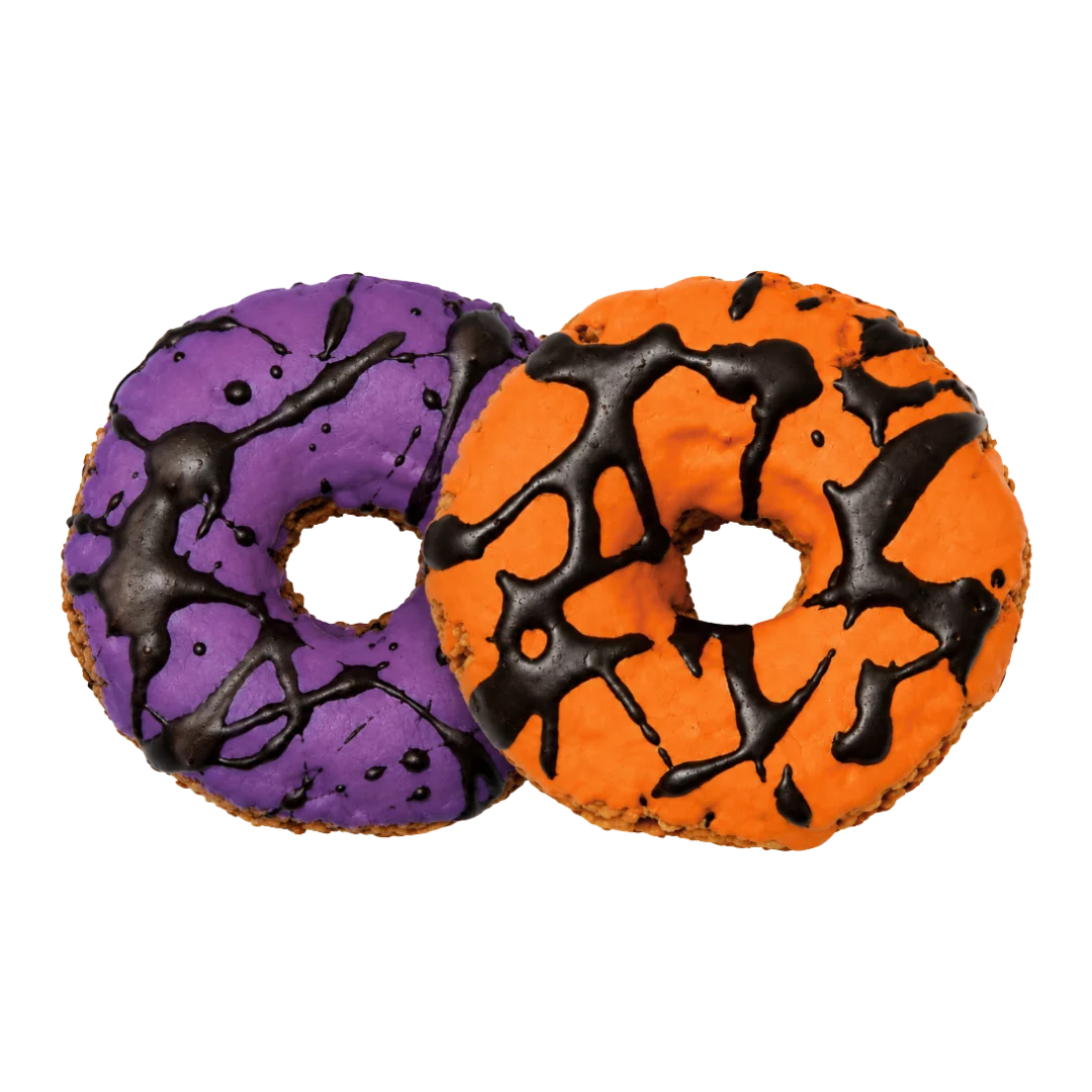 Donuts d’Halloween à la dinde pour chiens