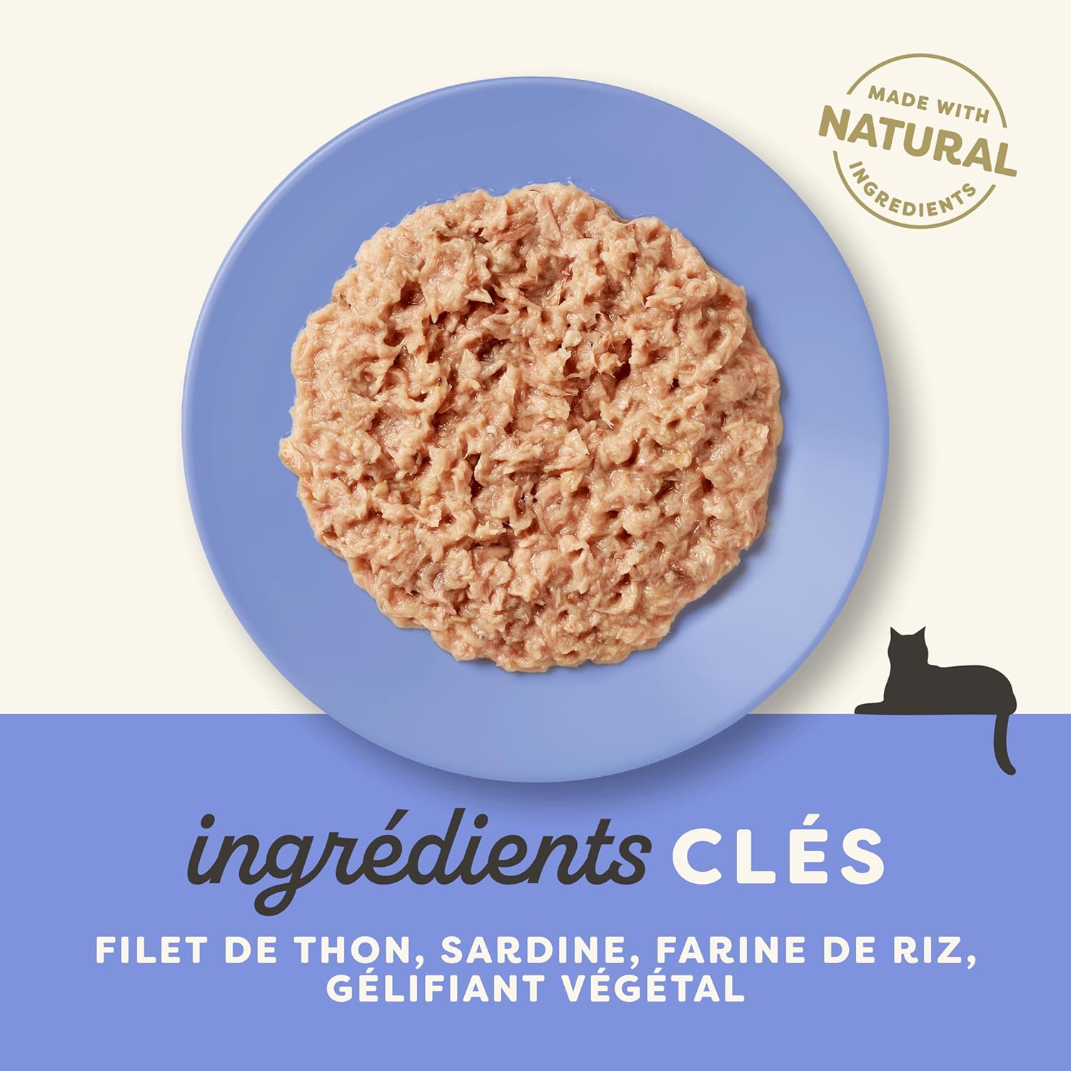 Flaked tuna and sardines in jelly