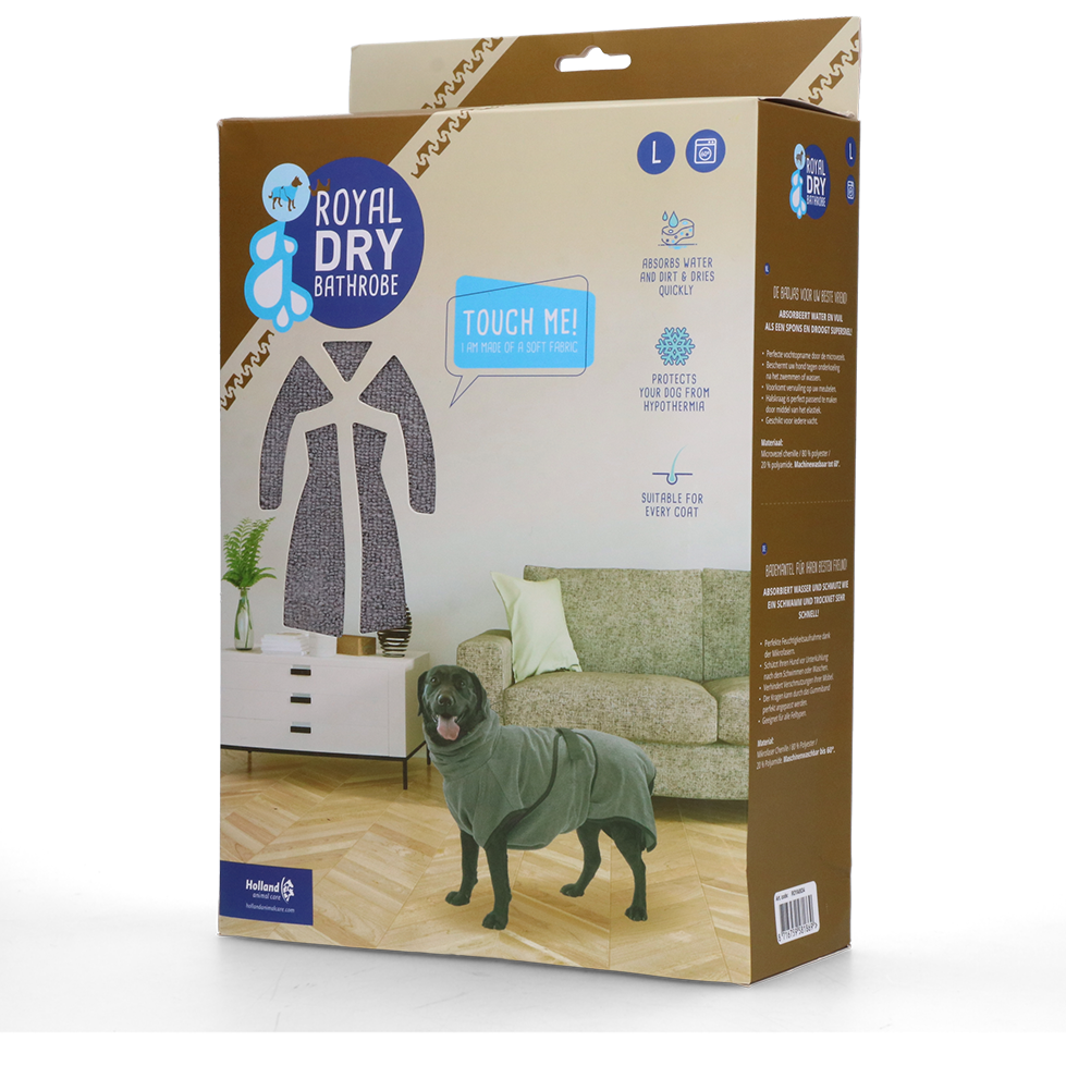 Ultra-absorbent microfiber drying robe