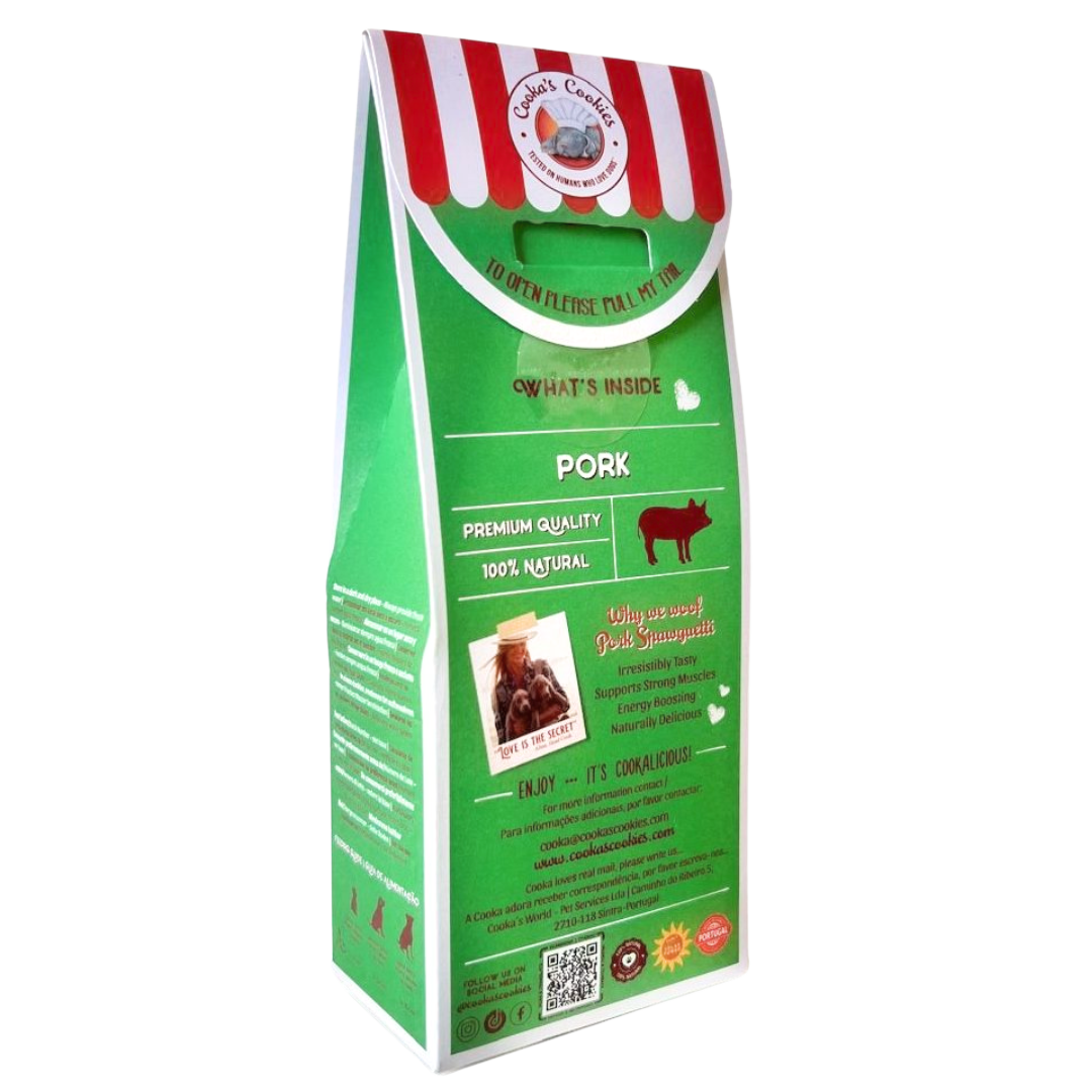 Dried pig intestines for dogs