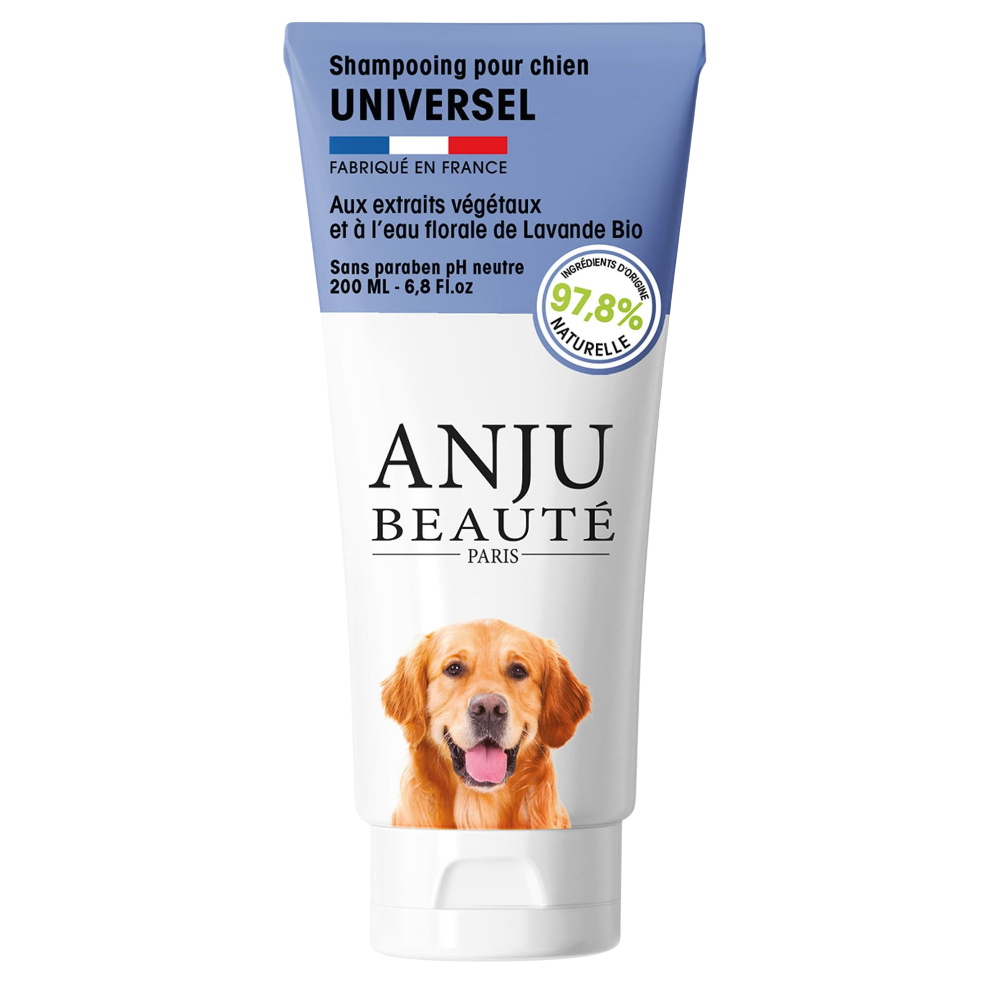 Universal shampoo with organic lavender