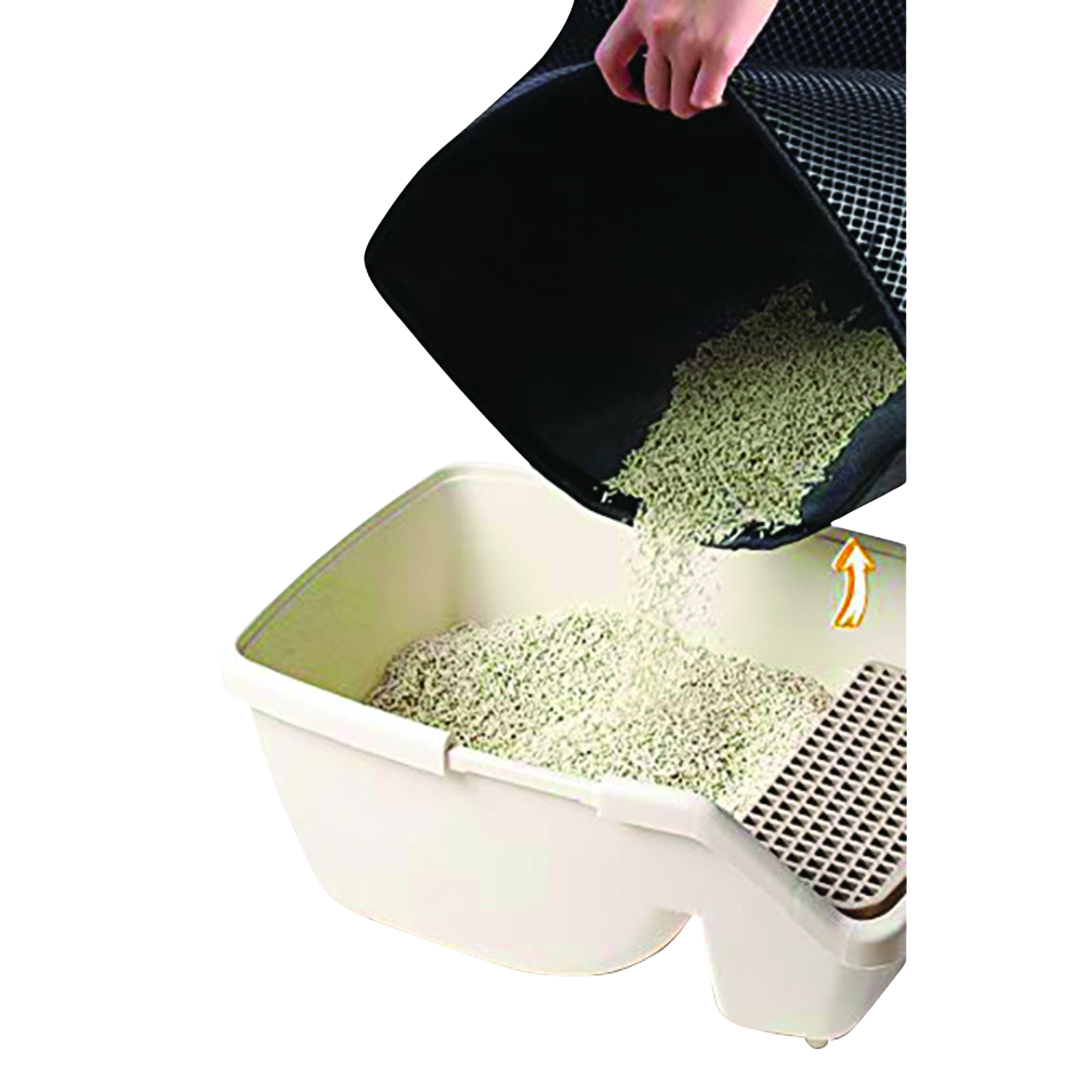 Honeycomb litter mat