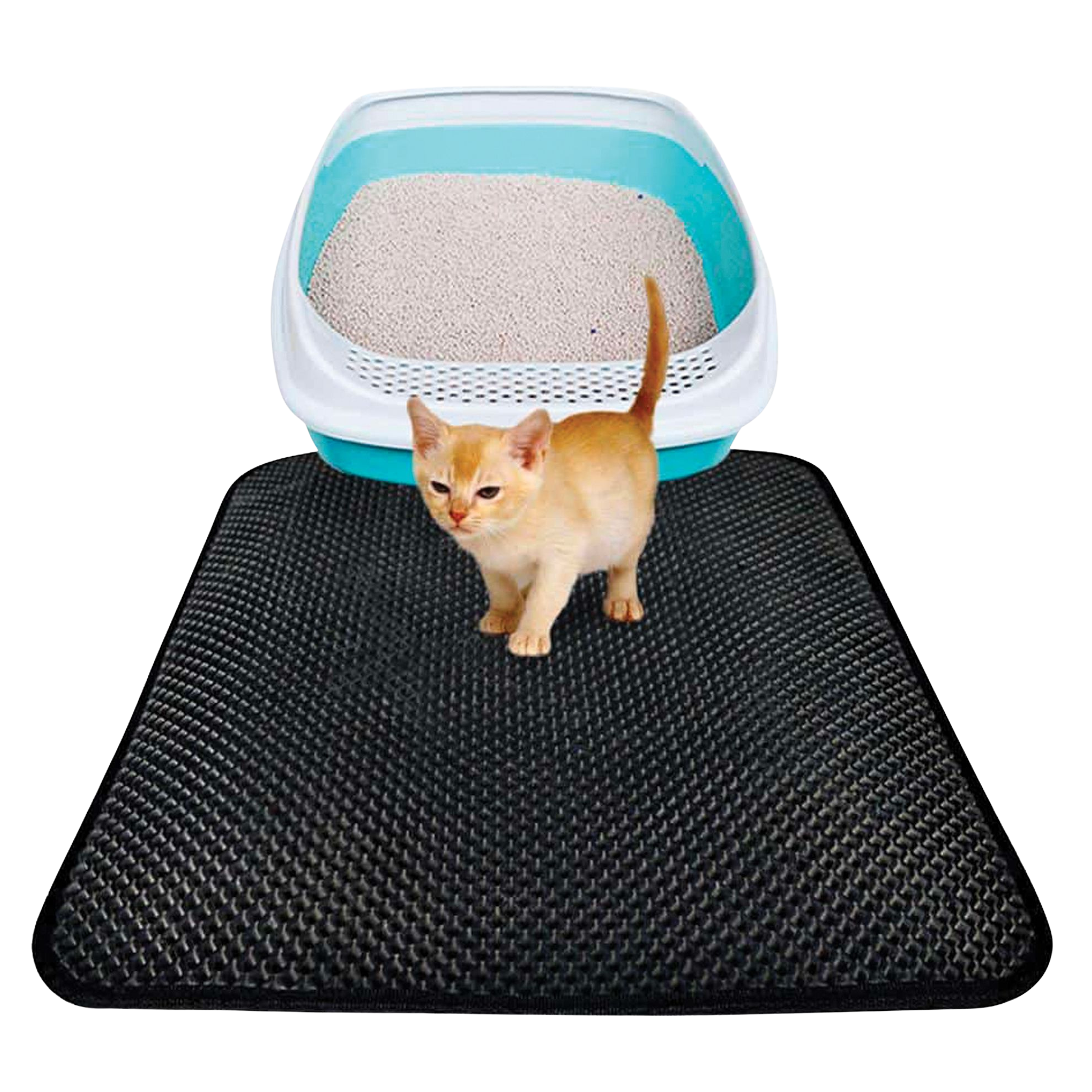 Honeycomb litter mat