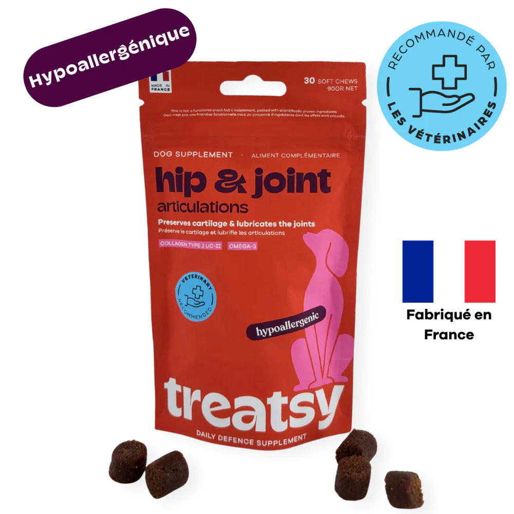 Complément alimentaire articulations pour chiens