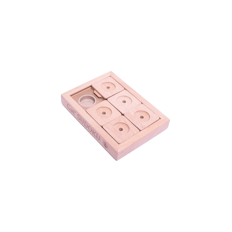 Wooden mini Sudoku puzzle – advanced level