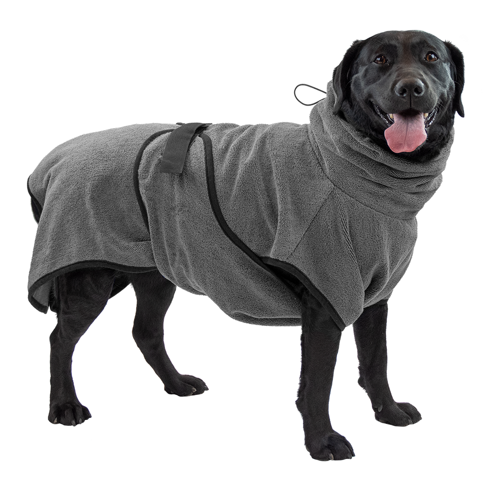 Ultra-absorbent microfiber drying robe