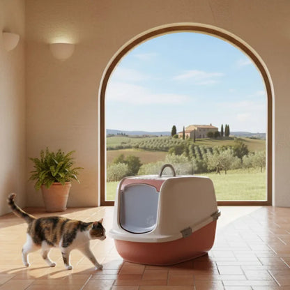 Maison de toilette Jumbo pour chats