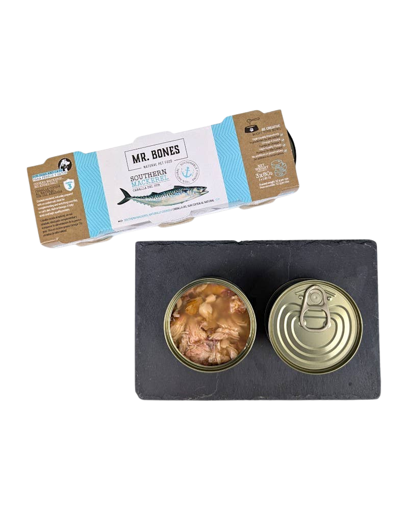 Topper de maquereau cuit