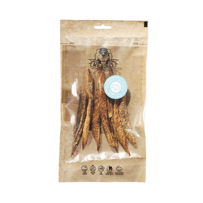 Dehydrated Atlantic mackerel fillets