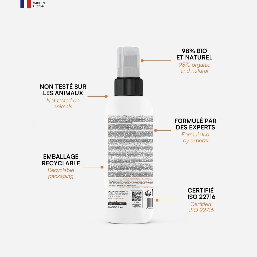 Sun Protect Natural Sunscreen for Dogs and Cats