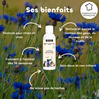 Lotion oculaire aux eaux florales bio