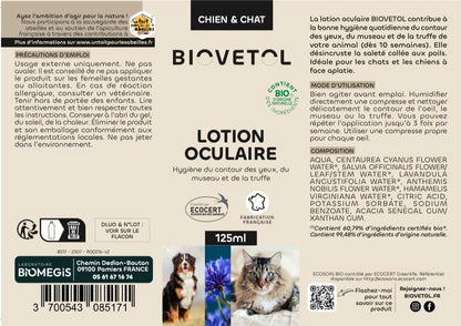 Lotion oculaire aux eaux florales bio