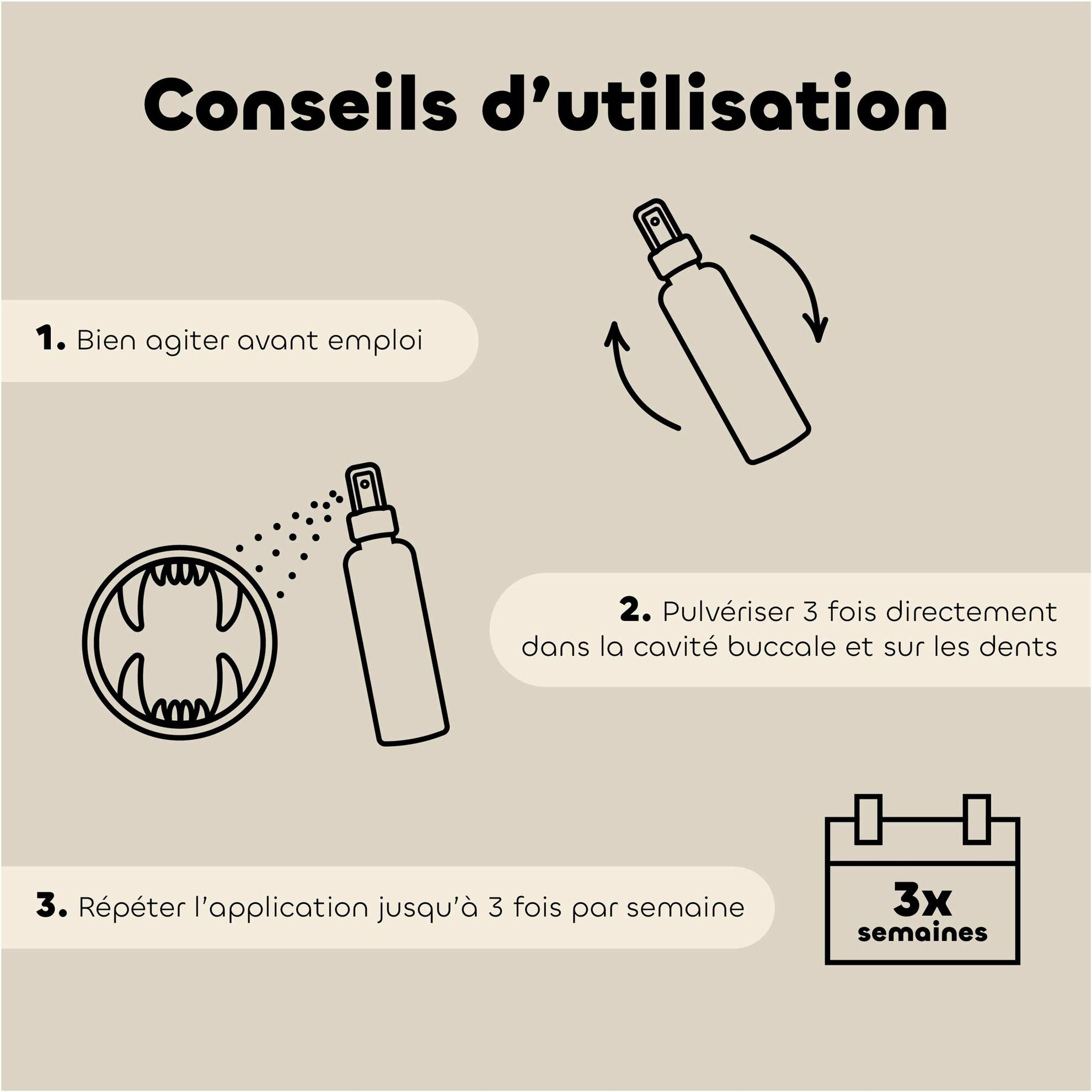 Lotion dentaire aux actifs végétaux bio