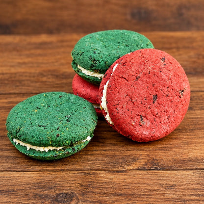 Macarrones navideños de pavo para perros