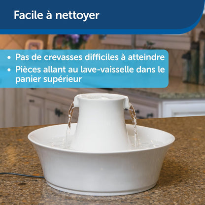 Fontaine à eau Drinkwell® Avalon en céramique 2 L pour chiens et chats