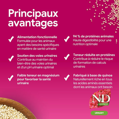 Adult Cat Urinary Health Duck and Quinoa Kibble
