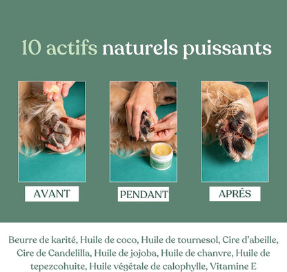 Baume réparateur naturel coussinets et truffe