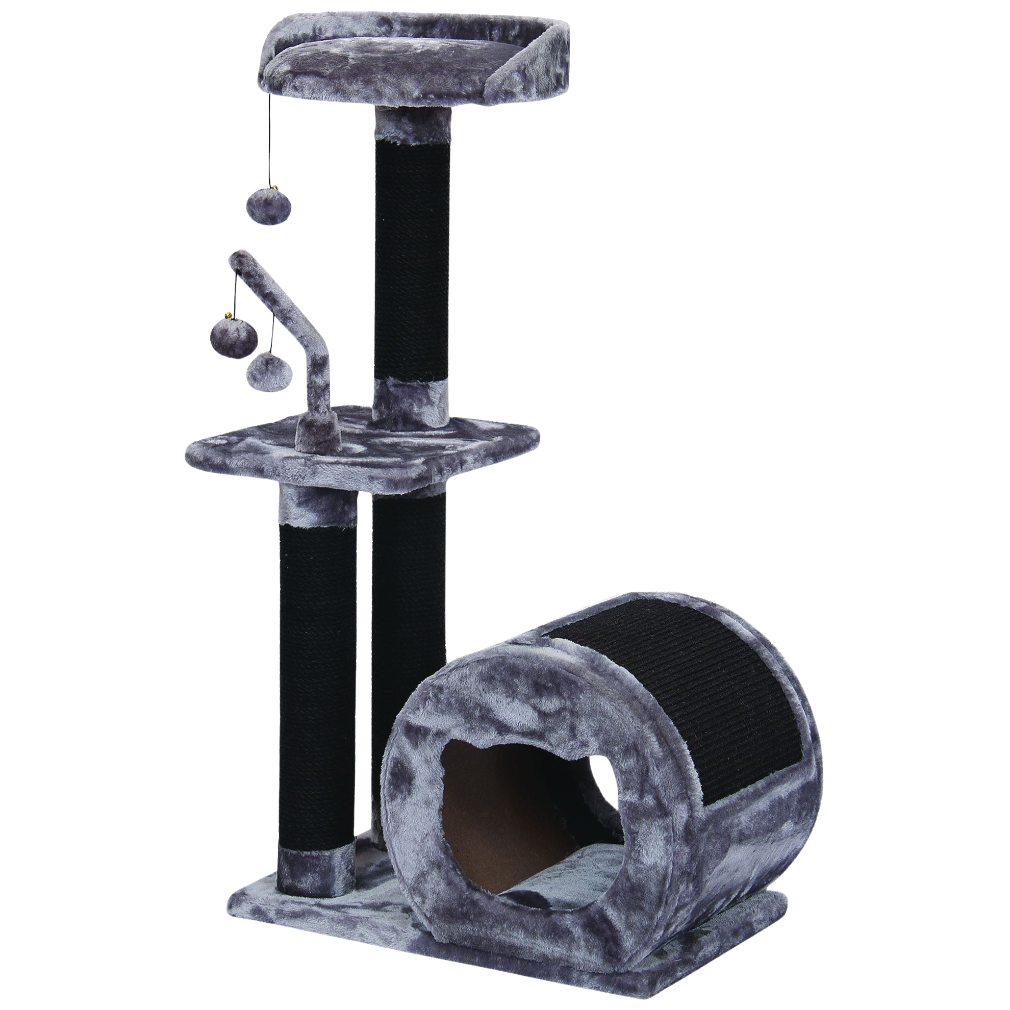 Arbre à chat Stockholm avec niche et griffoirs