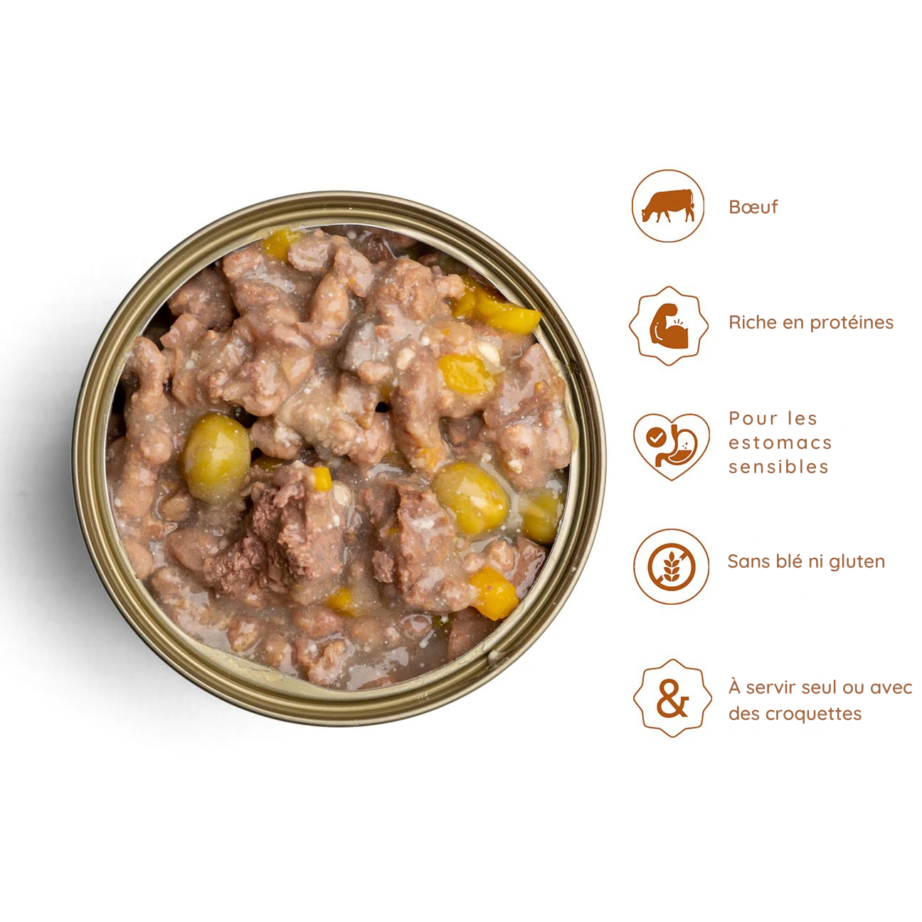 Shredded Beef with Vegetables for Adult and Senior Cats