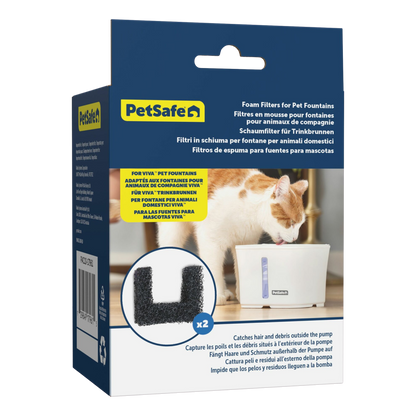 Pack of 2 foam filters for Petsafe Viva fountain