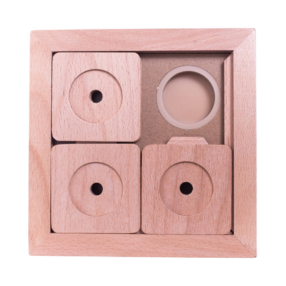 Jeu d’intelligence Sudoku petit format en bois – niveau débutant