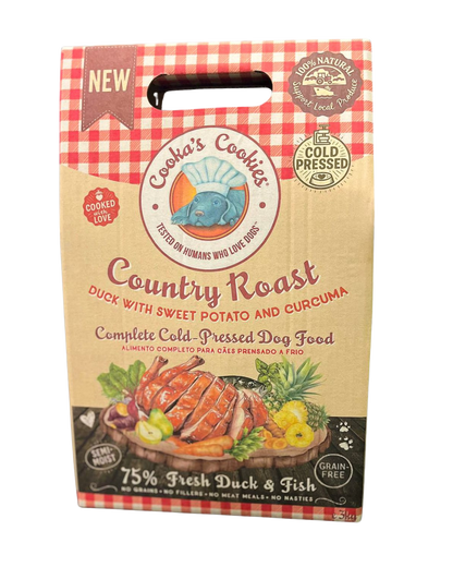 Semi-moist kibble, Country-style roast duck and fish