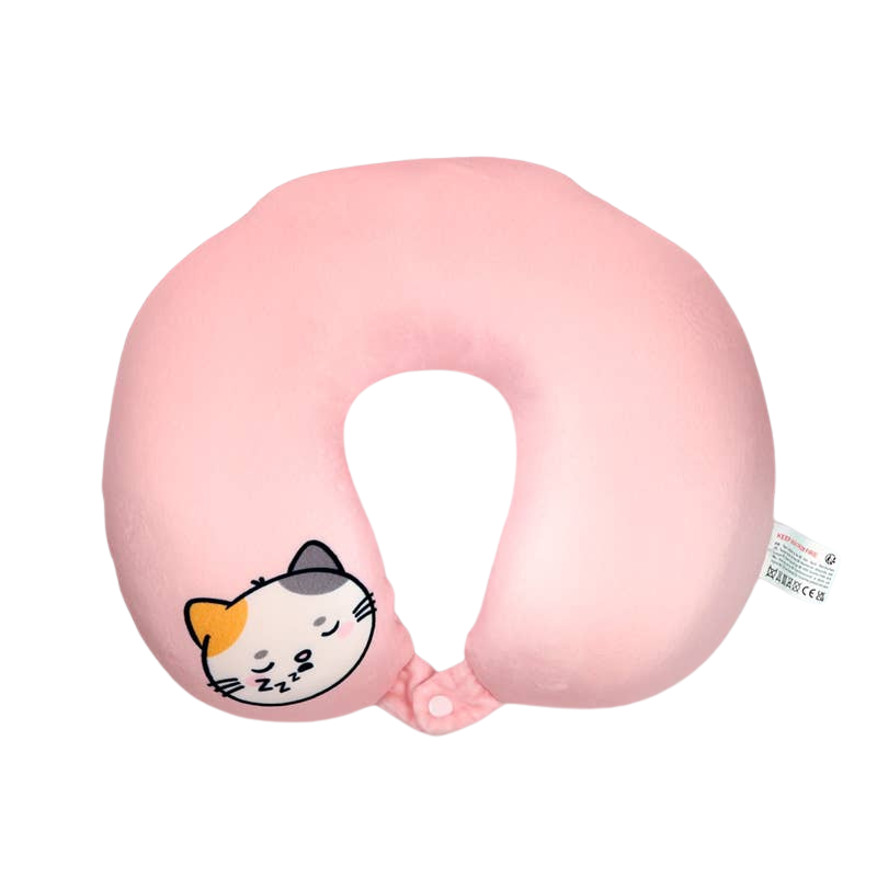 Lola The Cat 2-in-1 Travel Pillow