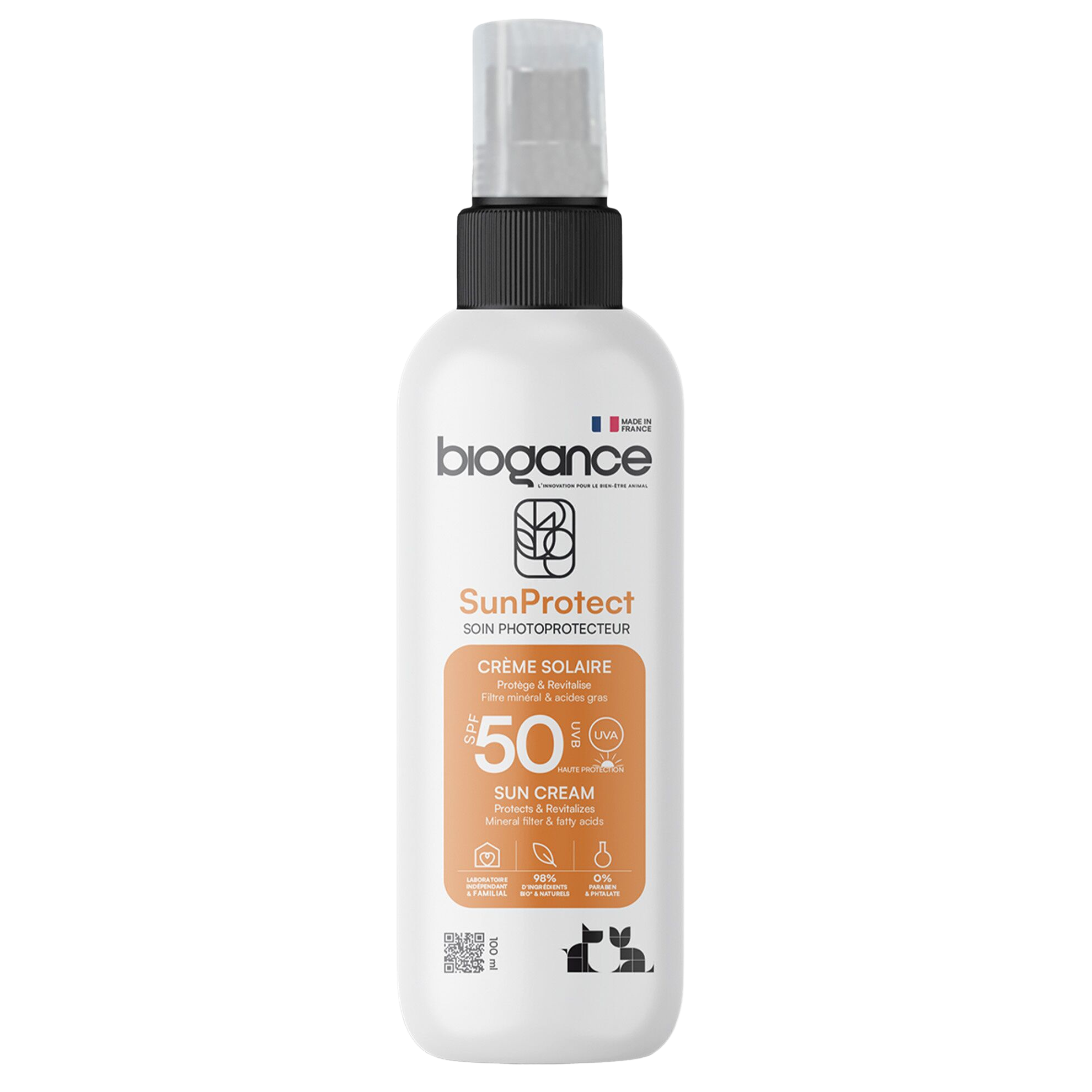 Sun Protect Natural Sunscreen for Dogs and Cats