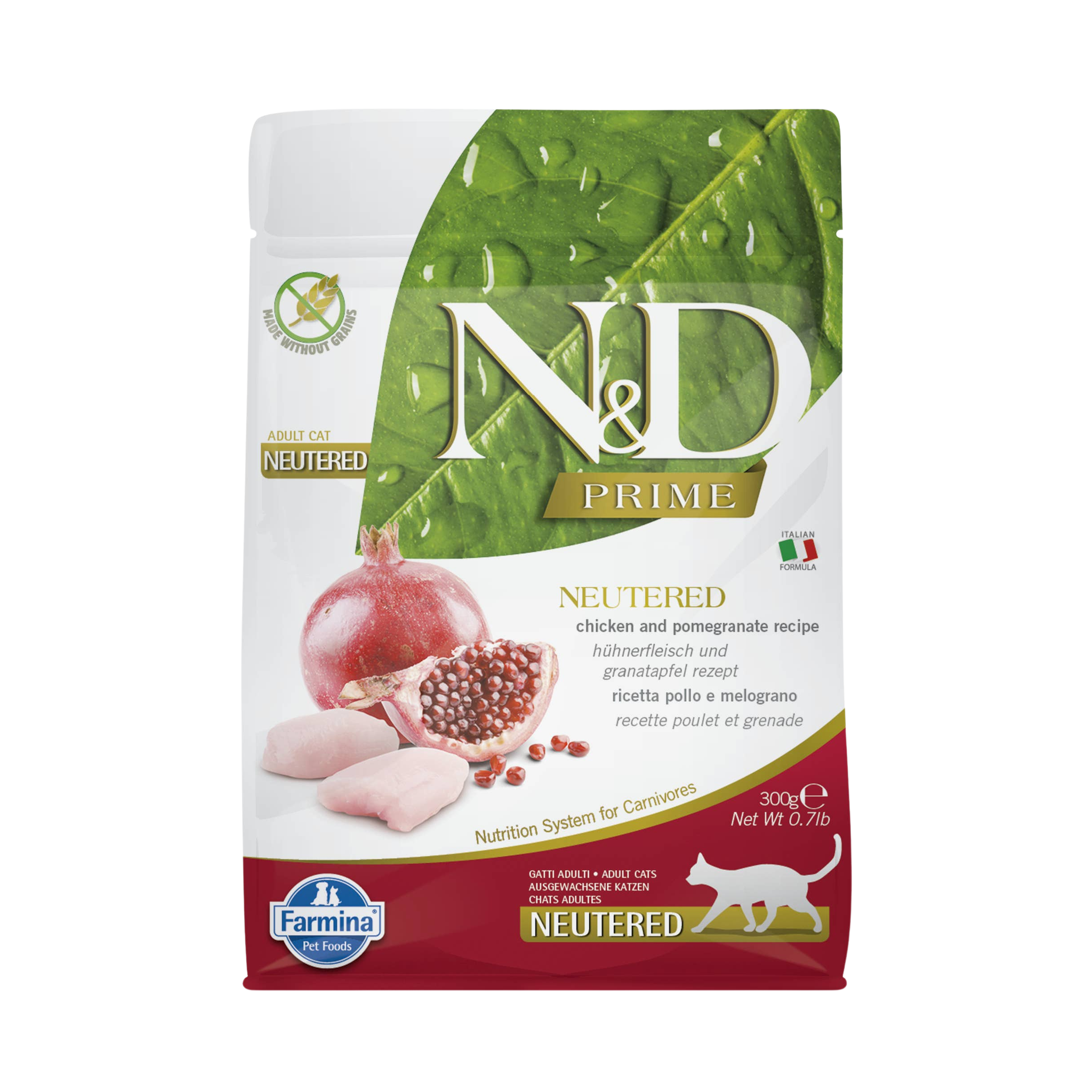 Croquettes poulet et grenade pour chats adultes stérilisés