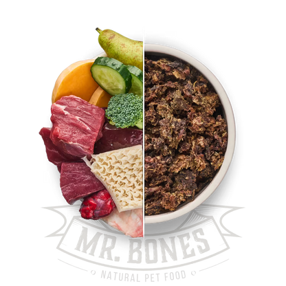 BARF sec au bœuf et panse verte