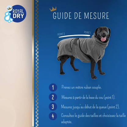 Ultra-absorbent microfiber drying robe