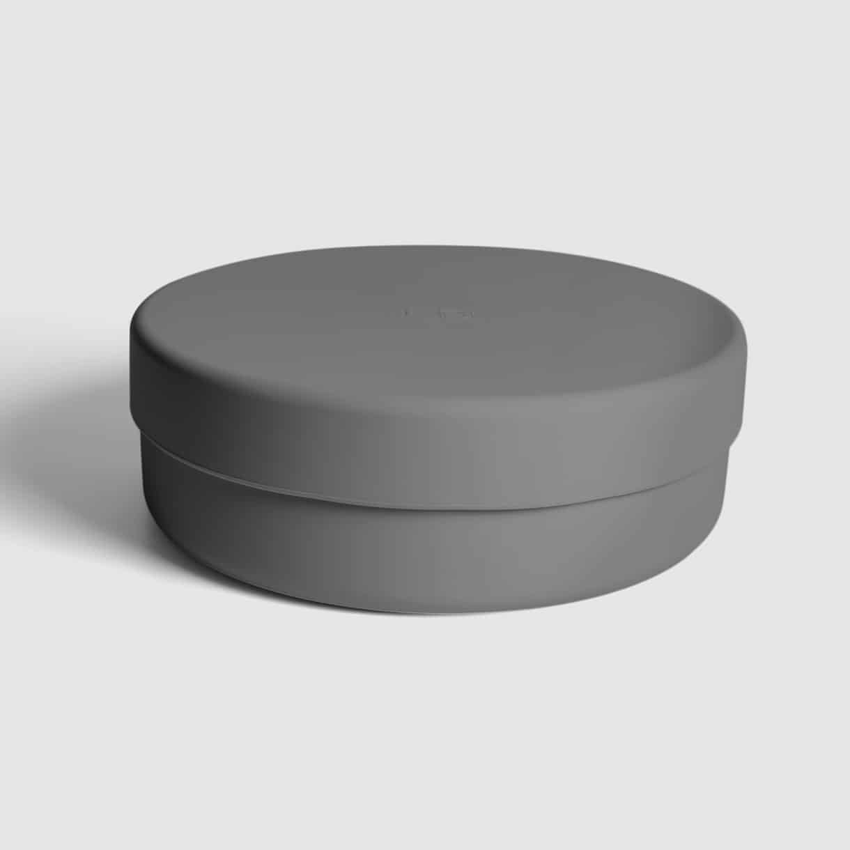 Silicone bowl with lid