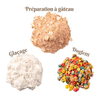 Boxed Cake - Chicken or Krill Cake Mix for Dogs