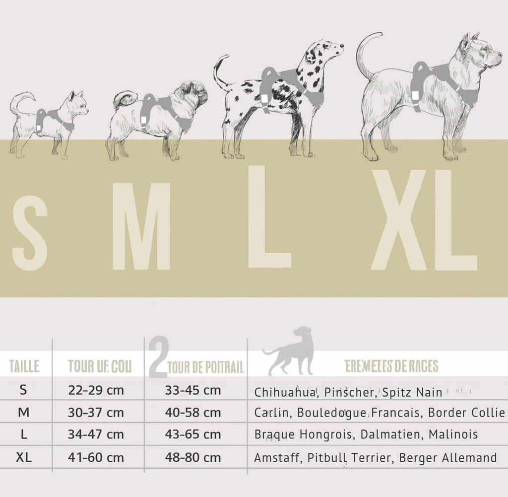 Reflective anti-pull harness