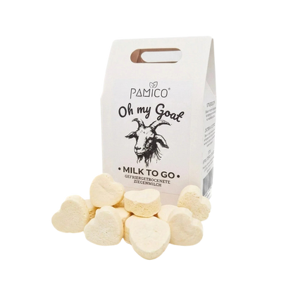 Freeze-dried goat milk for dogs and cats