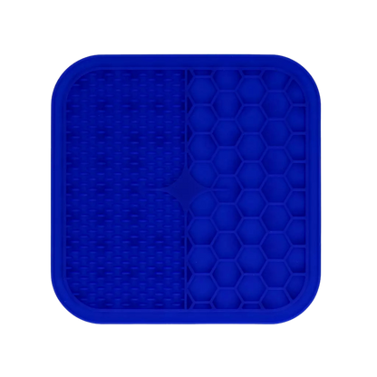 Tapis de léchage double texture