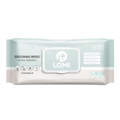 Lingettes de toilettage naturelles en bambou