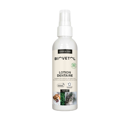 Lotion dentaire aux actifs végétaux bio