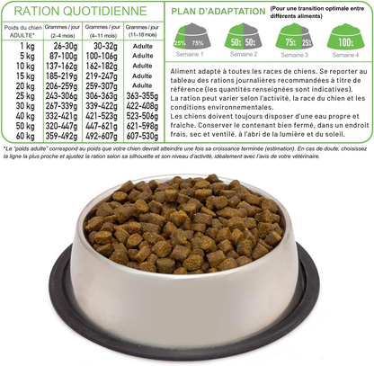 Semi-moist turkey and fresh salmon kibble