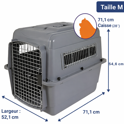 Caisse de transport Sky Kennel homologuée IATA