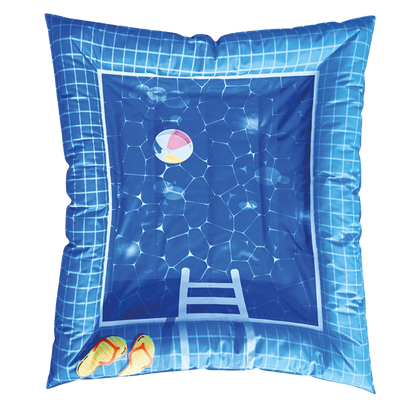 Pool pattern cooling mat for dogs