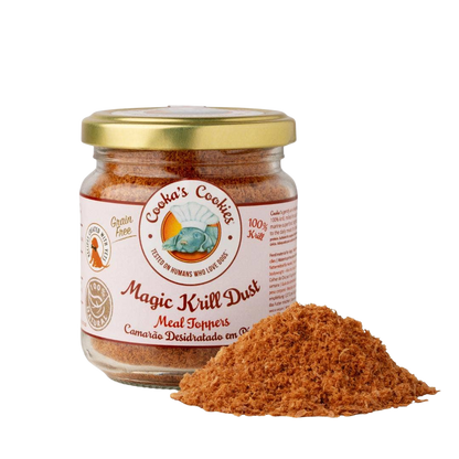 Poudre de krill pour chiens et chats