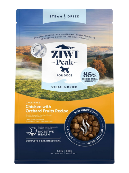 Croquettes au poulet séchées à l’air