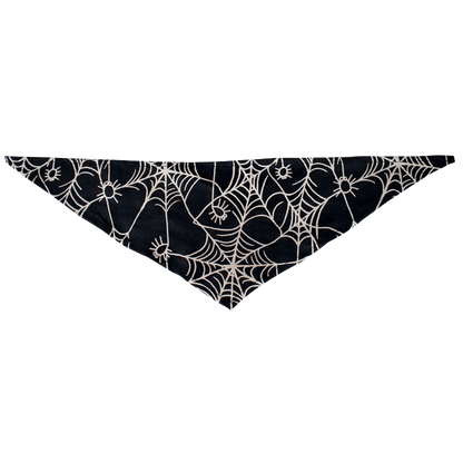 Bandana phosphorescent toiles d’araignées pour chiens