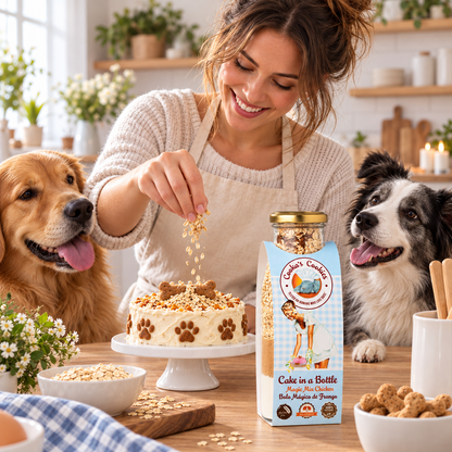 Bottled Cake - Chicken or Shrimp Dog Cake Mix