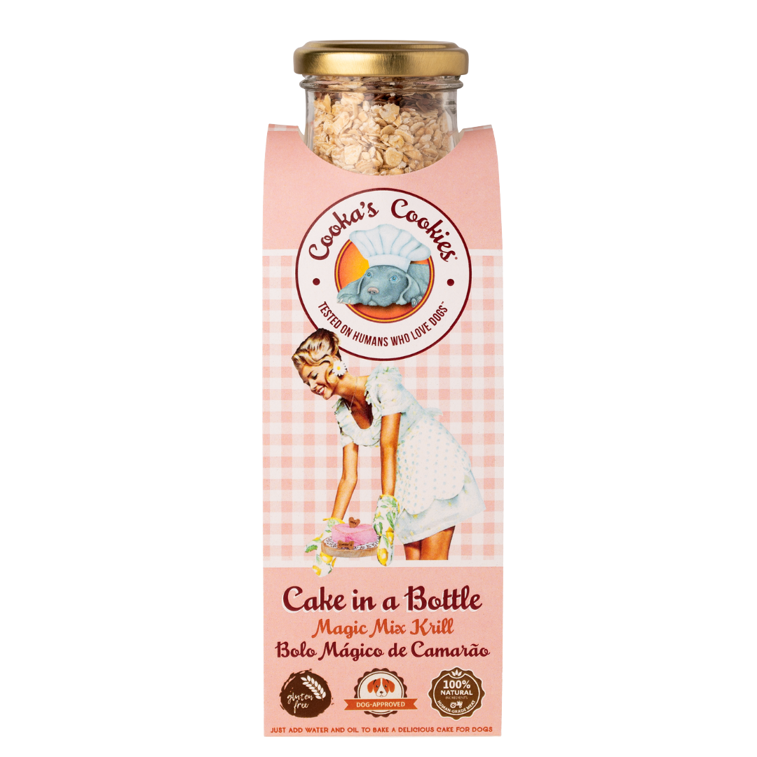 Préparation pour gâteau au krill pour chiens