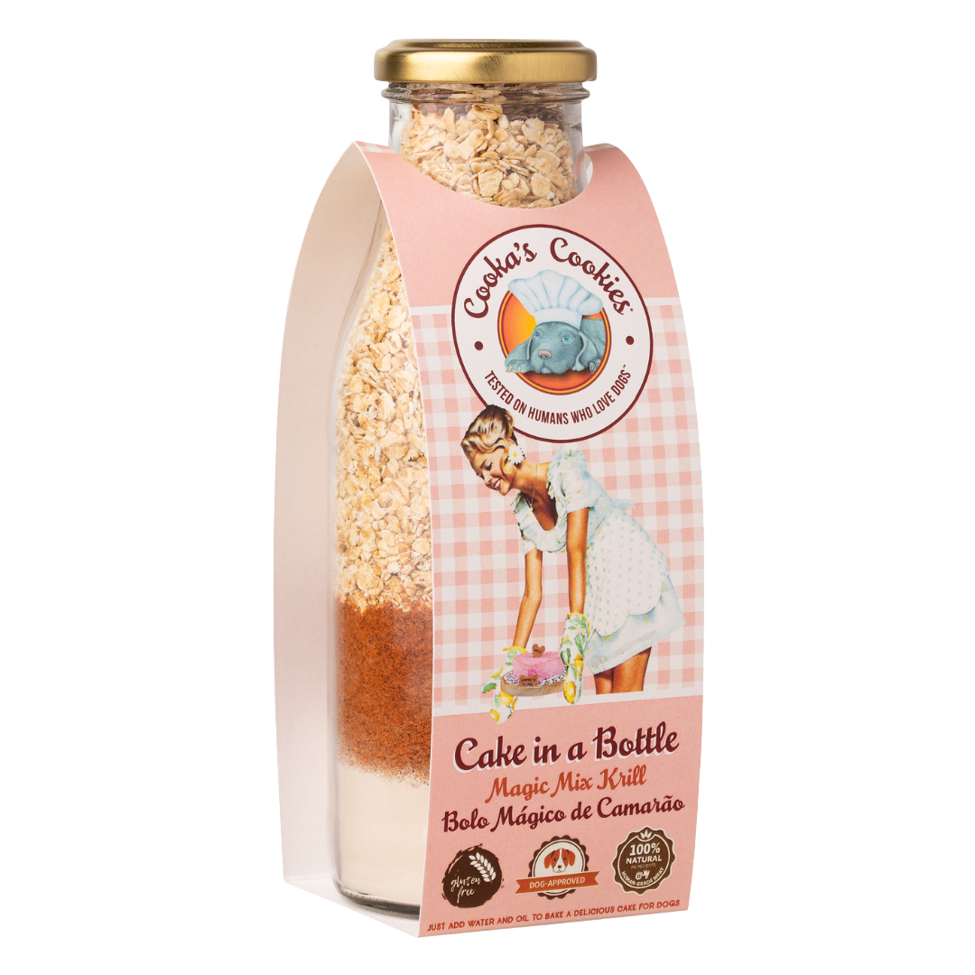 Préparation pour gâteau au krill pour chiens